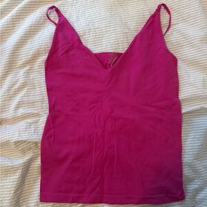 Free People Women's Pink Sleeveless Top